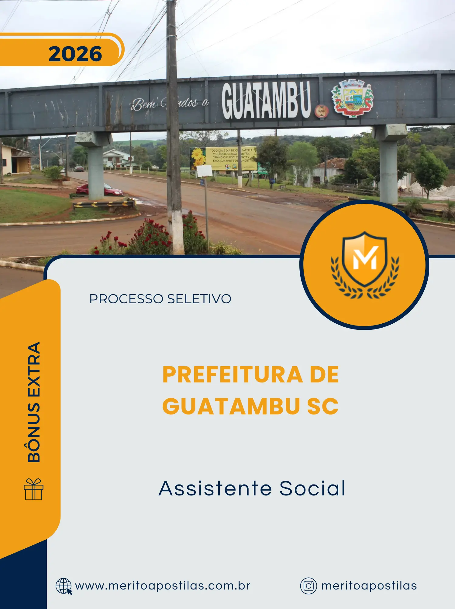 Apostila Assistente Social Prefeitura de Guatambu SC 2026