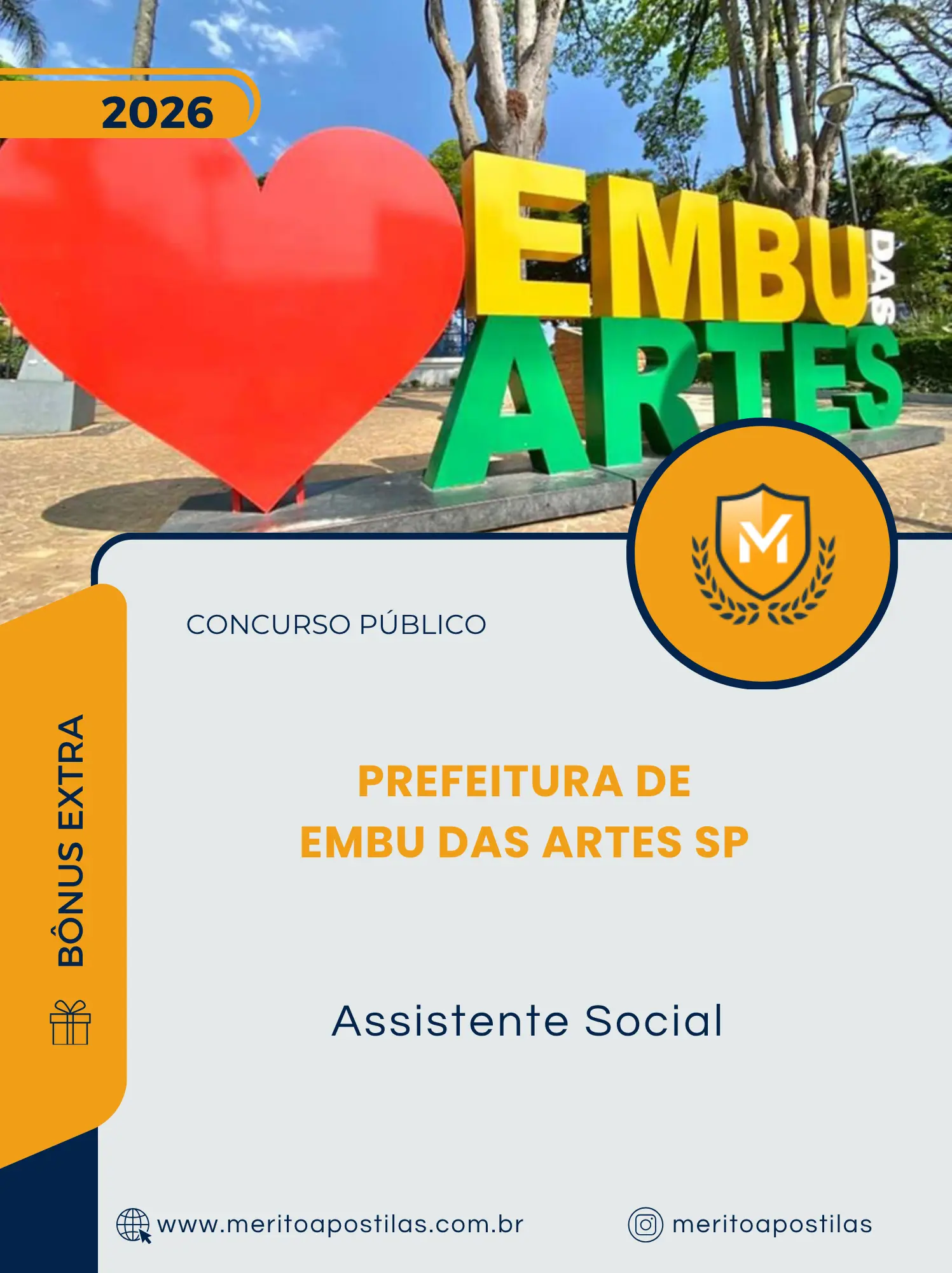 Apostila Assistente Social Prefeitura de Embu das Artes SP 2026