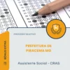 Apostila Assistente Social CRAS Prefeitura de Piracema MG 2026
