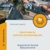 Apostila Assistente Social Educacional Prefeitura de Santana de Pirapama MG 2026
