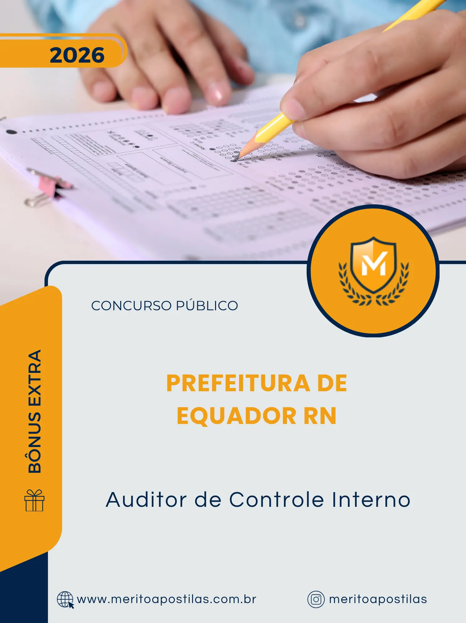 Apostila Auditor de Controle Interno Prefeitura de Equador RN 2026