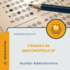 Apostila Auxiliar Administrativo Câmara de Martinópolis SP 2026