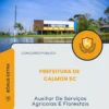 Apostila Auxiliar De Serviços Agrícolas E Florestais Prefeitura de Calmon SC 2026