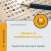 Apostila Auxiliar De Serviços Gerais Câmara de Riachão do Poço PB 2026
