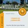 Apostila Auxiliar De Serviços Gerais Câmara de Lambari MG 2026