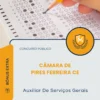 Apostila Auxiliar De Serviços Gerais Câmara de Pires Ferreira CE 2026