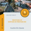 Apostila Auxiliar Em Saúde Prefeitura de Santana de Pirapama MG 2026