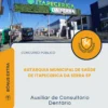 Apostila Auxiliar de Consultório Dentário Concurso Público Autarquia Municipal de Saúde de Itapecerica da Serra SP 2026