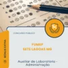 Apostila Auxiliar de Laboratório Administração Concurso Público FUMEP de Sete Lagoas MG 2026