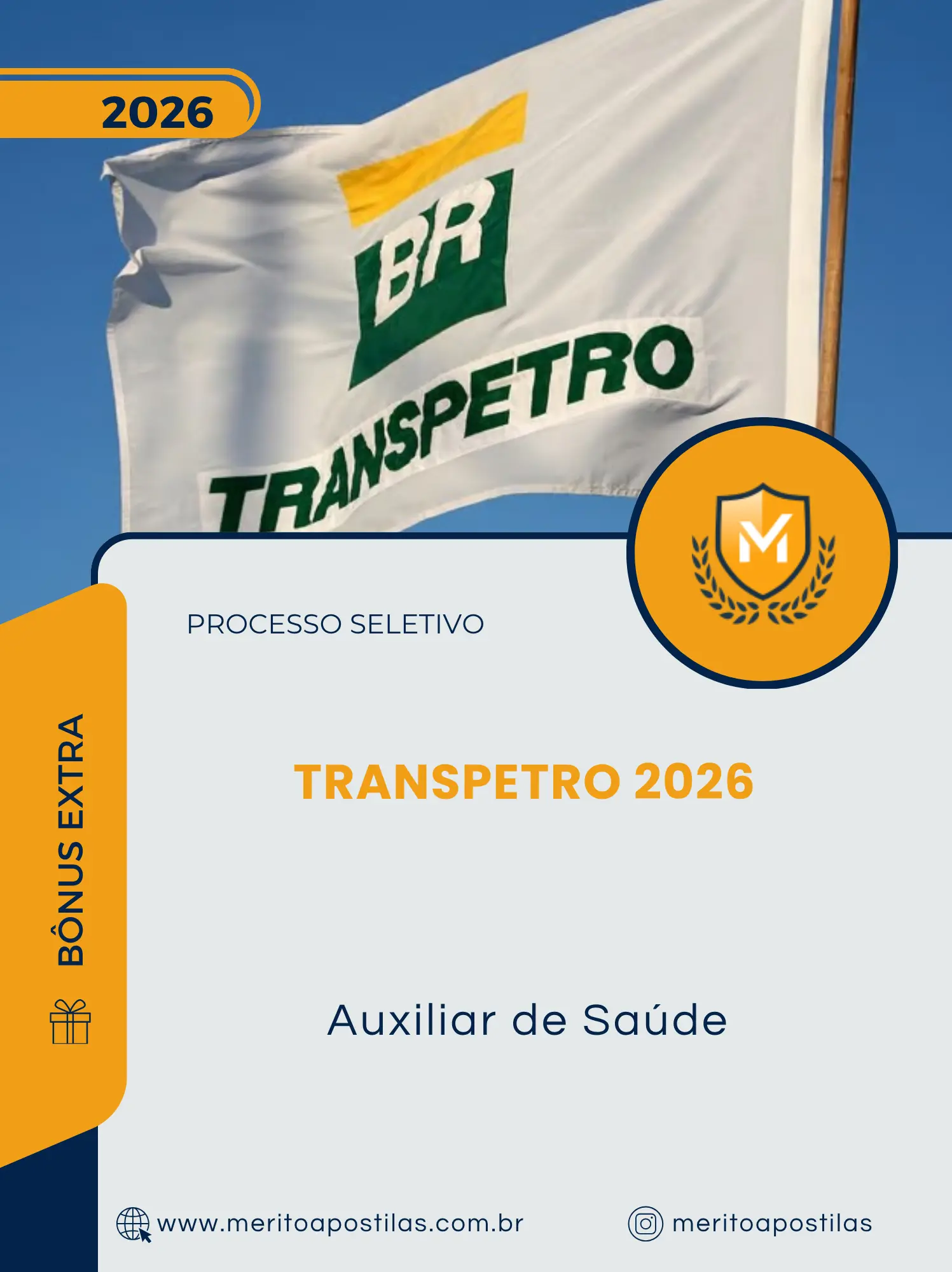 Apostila Auxiliar de Saúde Processo Seletivo Transpetro 2026