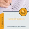 Apostila Auxiliar de Serviços Gerais Câmara de Seabra BA 2026