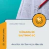Apostila Auxiliar de Serviços Gerais Câmara de Saltinho SC 2026