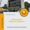 Apostila Auxiliar de Serviços Gerais Prefeitura de Tunas do Paraná PR 2026