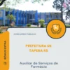 Apostila Auxiliar de Serviços de Farmácia Prefeitura de Tapera RS 2026