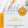 Apostila Auxiliar de Tratamento de Água Concurso Público DAAEA de Avanhandava SP 2026