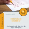 Apostila Chefe do S.A.E. Serviço de Água e Esgoto Prefeitura de Guaimbê SP 2026