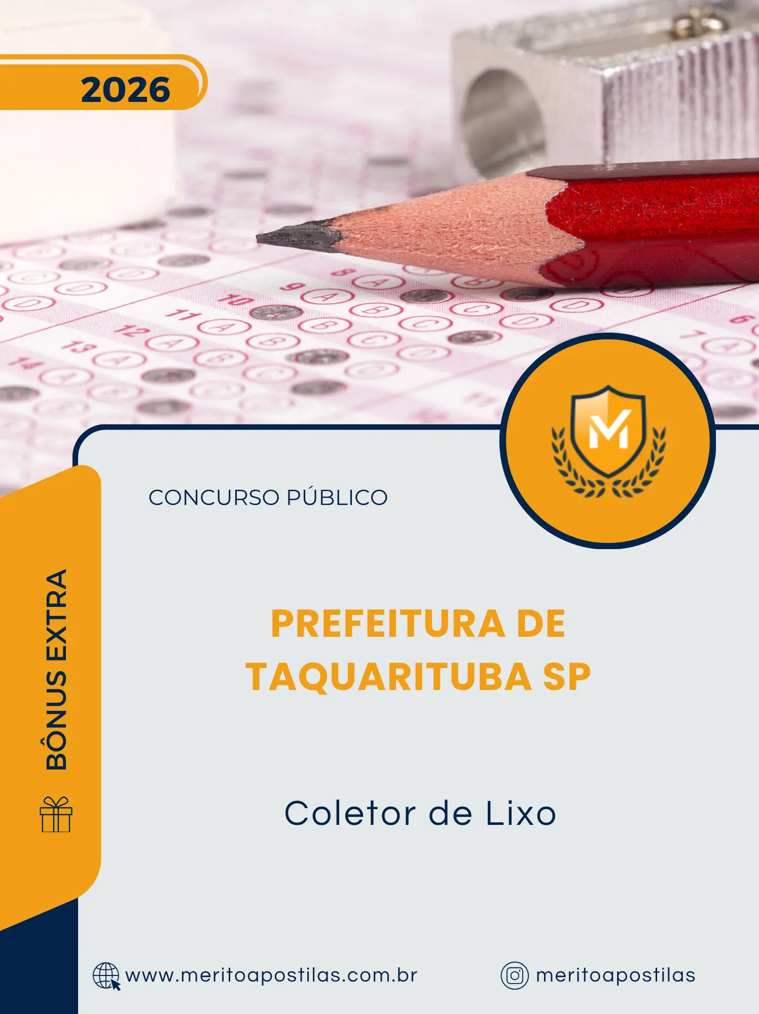 Apostila Coletor de Lixo Prefeitura de Taquarituba SP 2026
