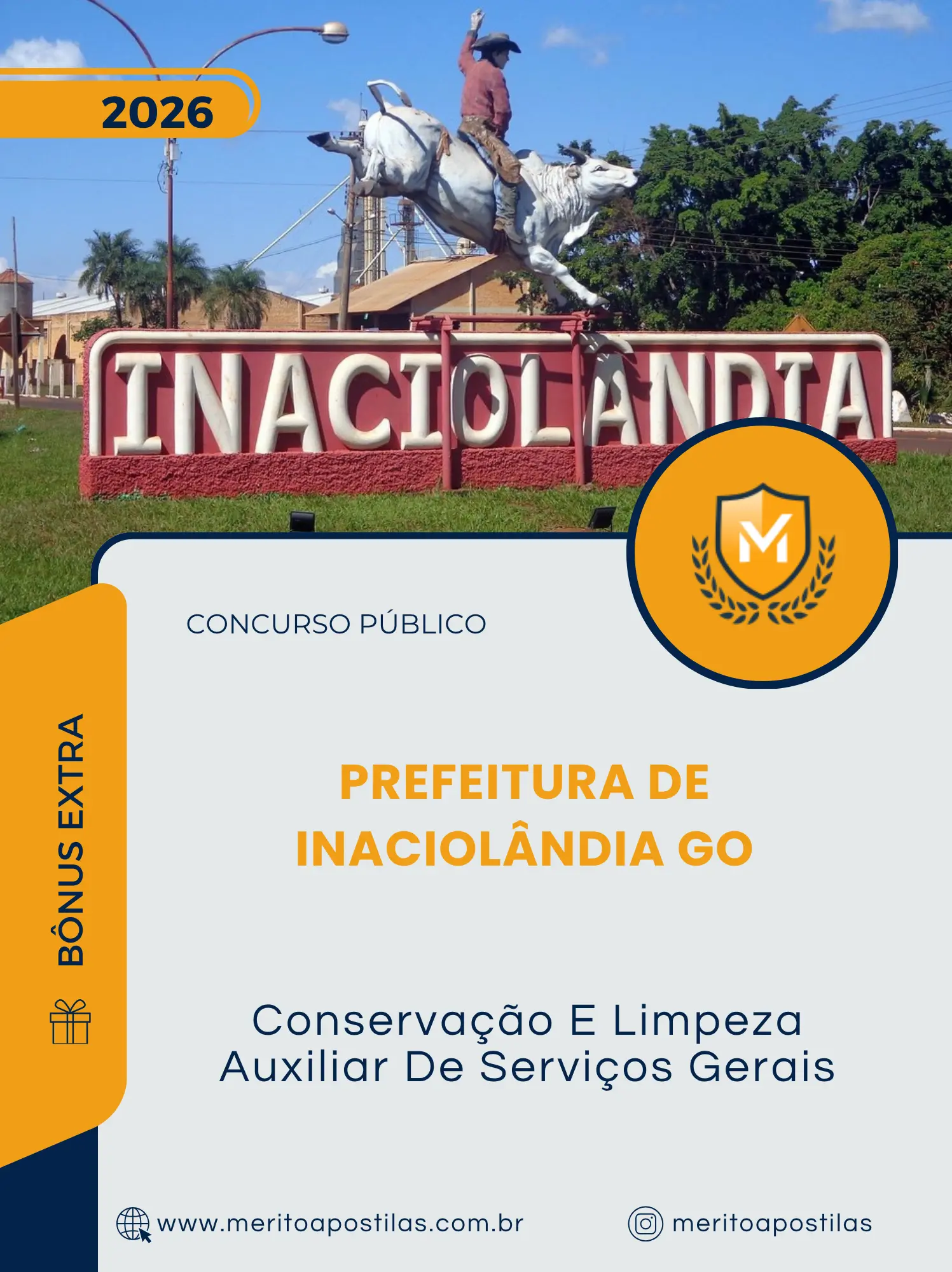 Apostila Conservação E Limpeza Auxiliar De Serviços Gerais Câmara Municipal de Inaciolândia GO 2026