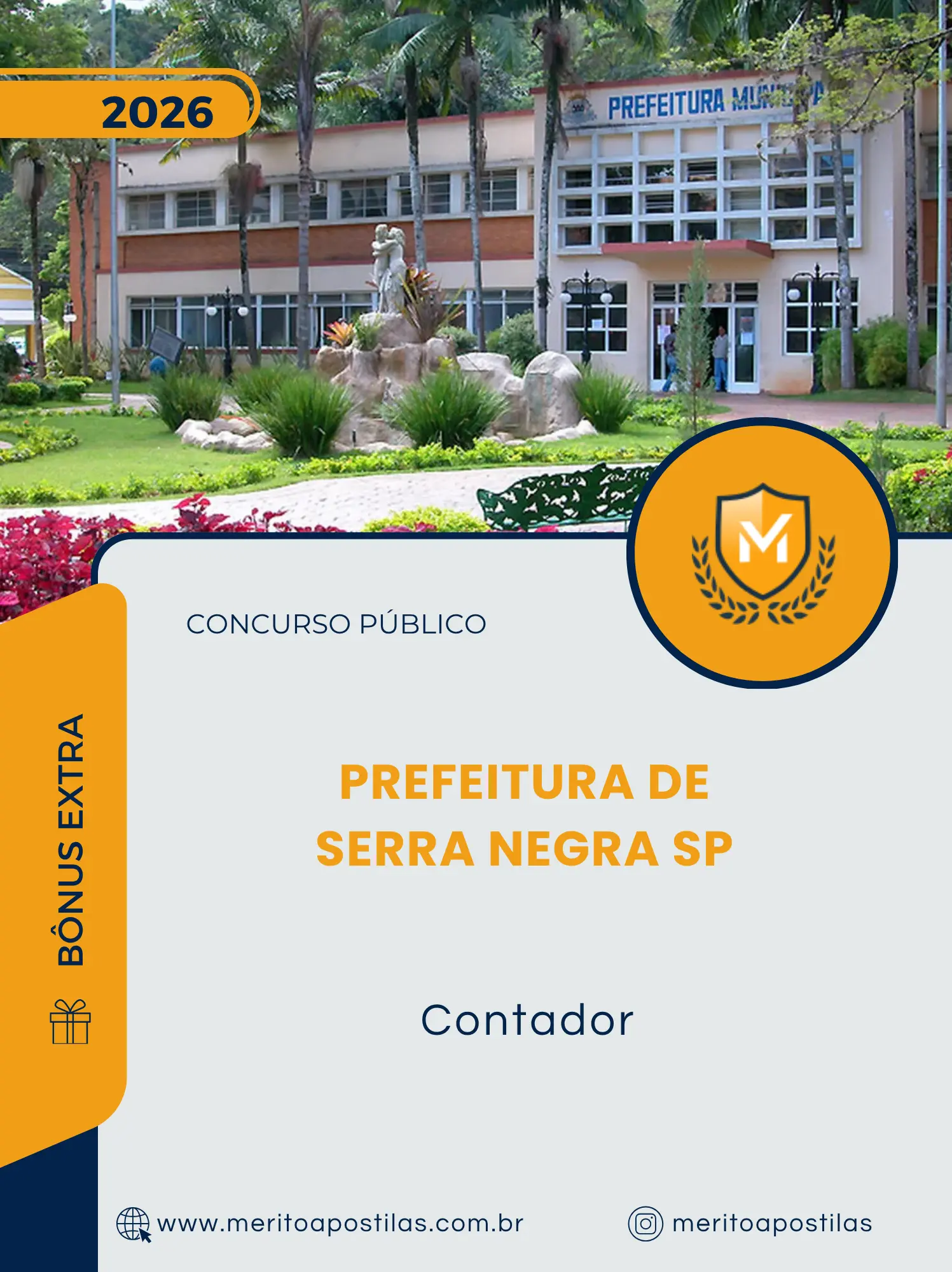 Apostila Contador Prefeitura de Serra Negra SP 2026