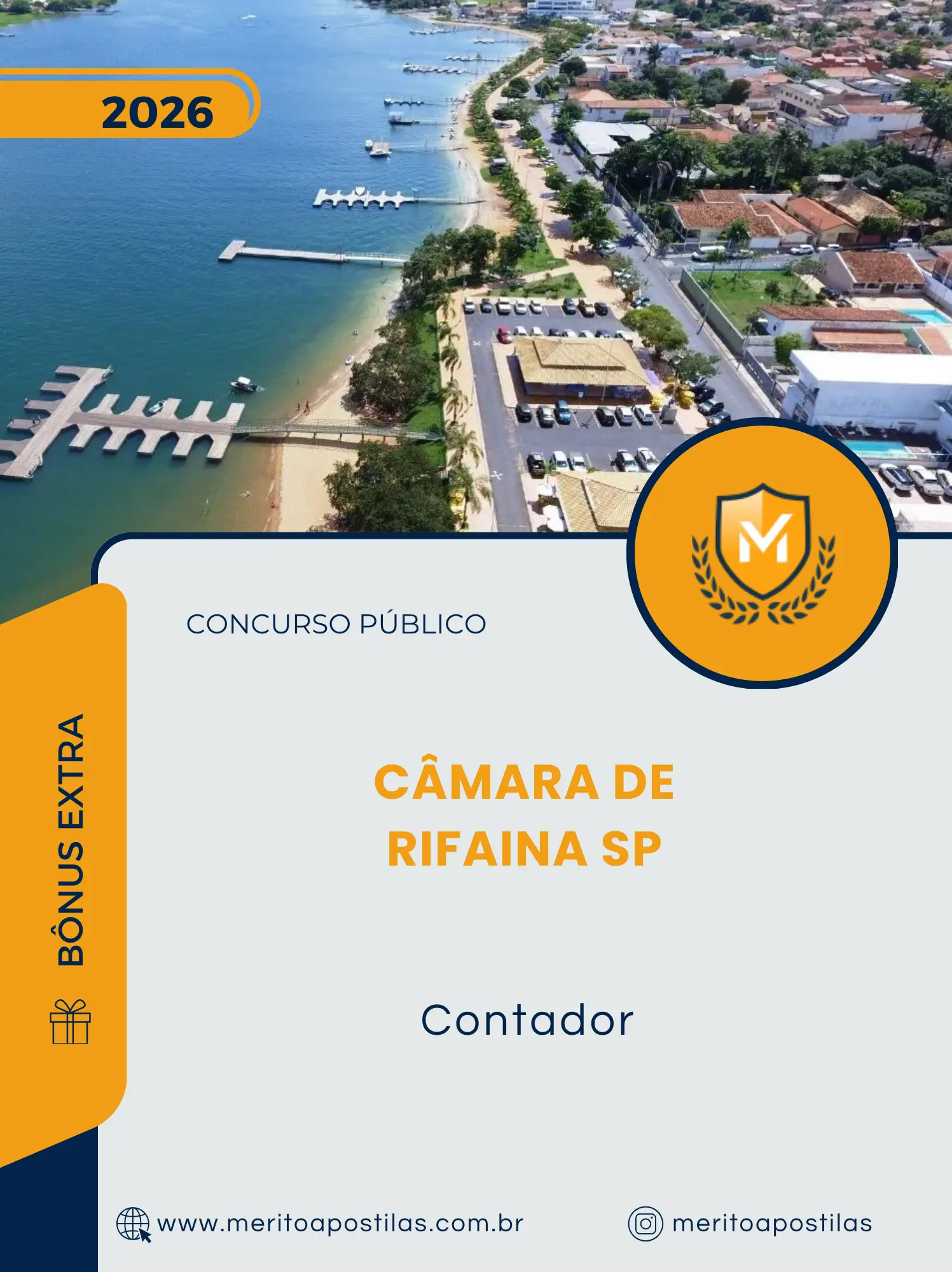 Apostila Contador Câmara de Rifaina SP 2026