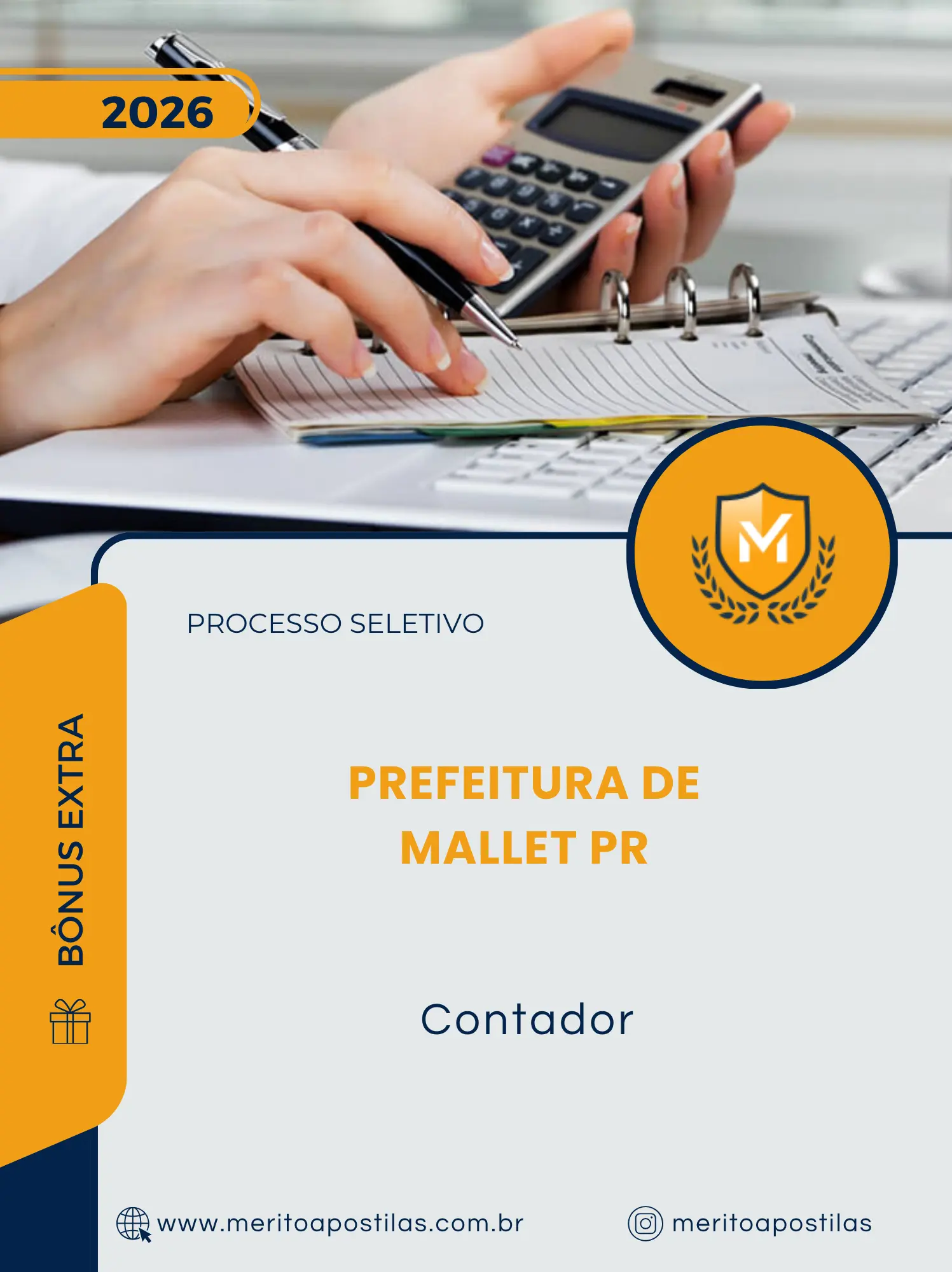 Apostila Contador Prefeitura de Mallet PR 2026