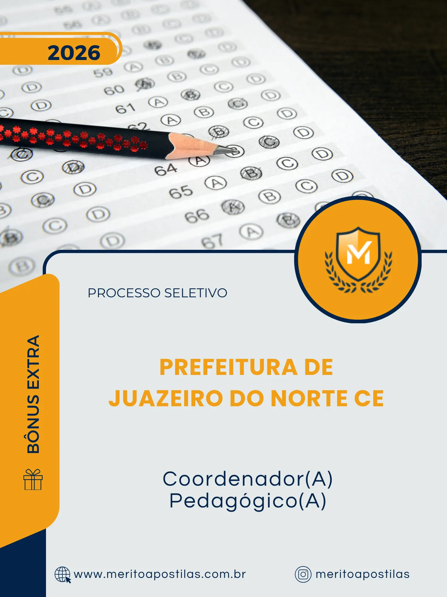 Apostila Coordenador(A) Pedagógico(A) Prefeitura de Juazeiro do Norte CE 2026