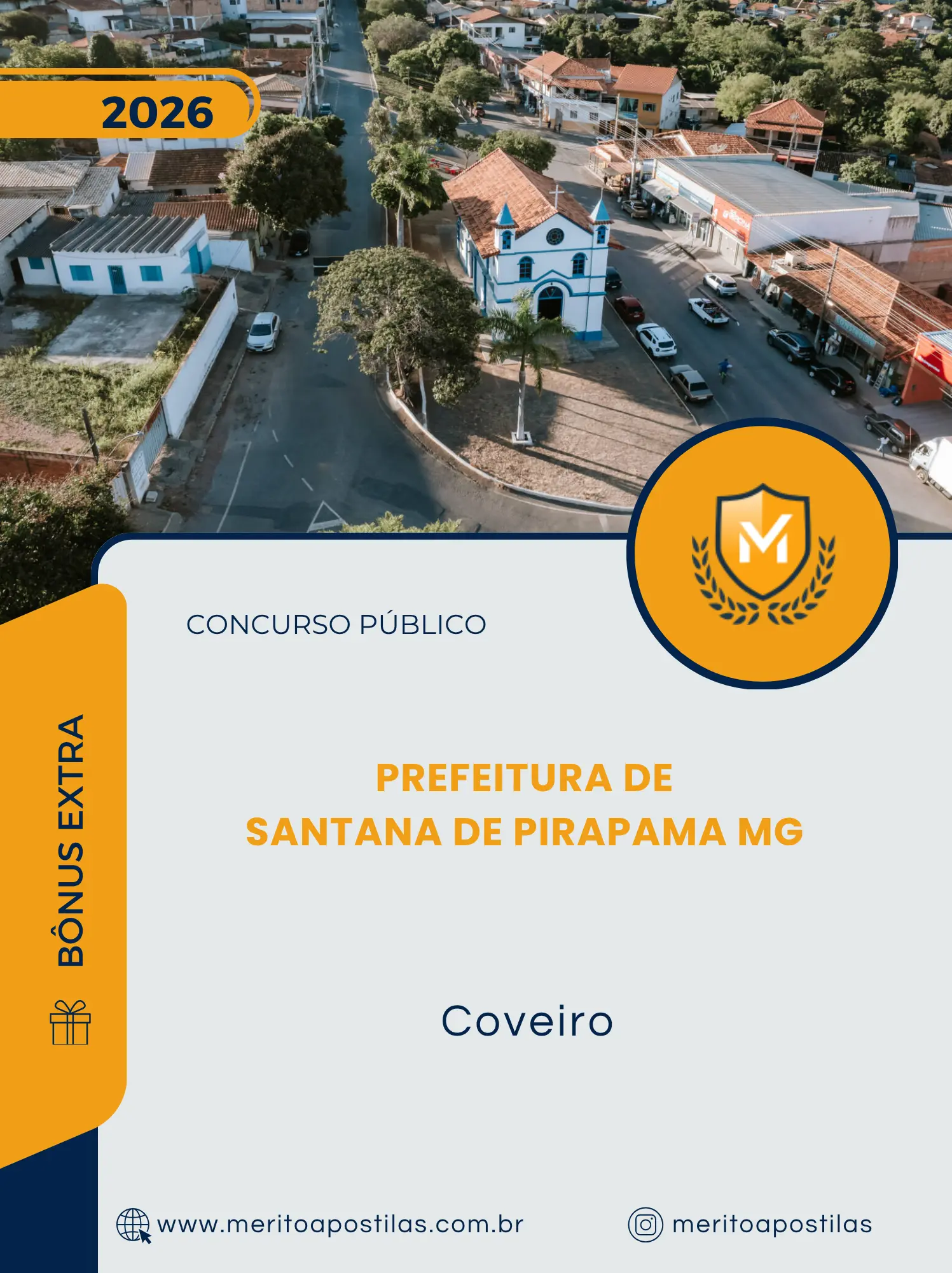 Apostila Coveiro Prefeitura de Santana de Pirapama MG 2026