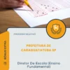Apostila Diretor De Escola Ensino Fundamental Prefeitura de Caraguatatuba SP 2026