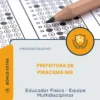 Apostila Educador Físico Equipe Multidisciplinar Prefeitura de Piracema MG 2026