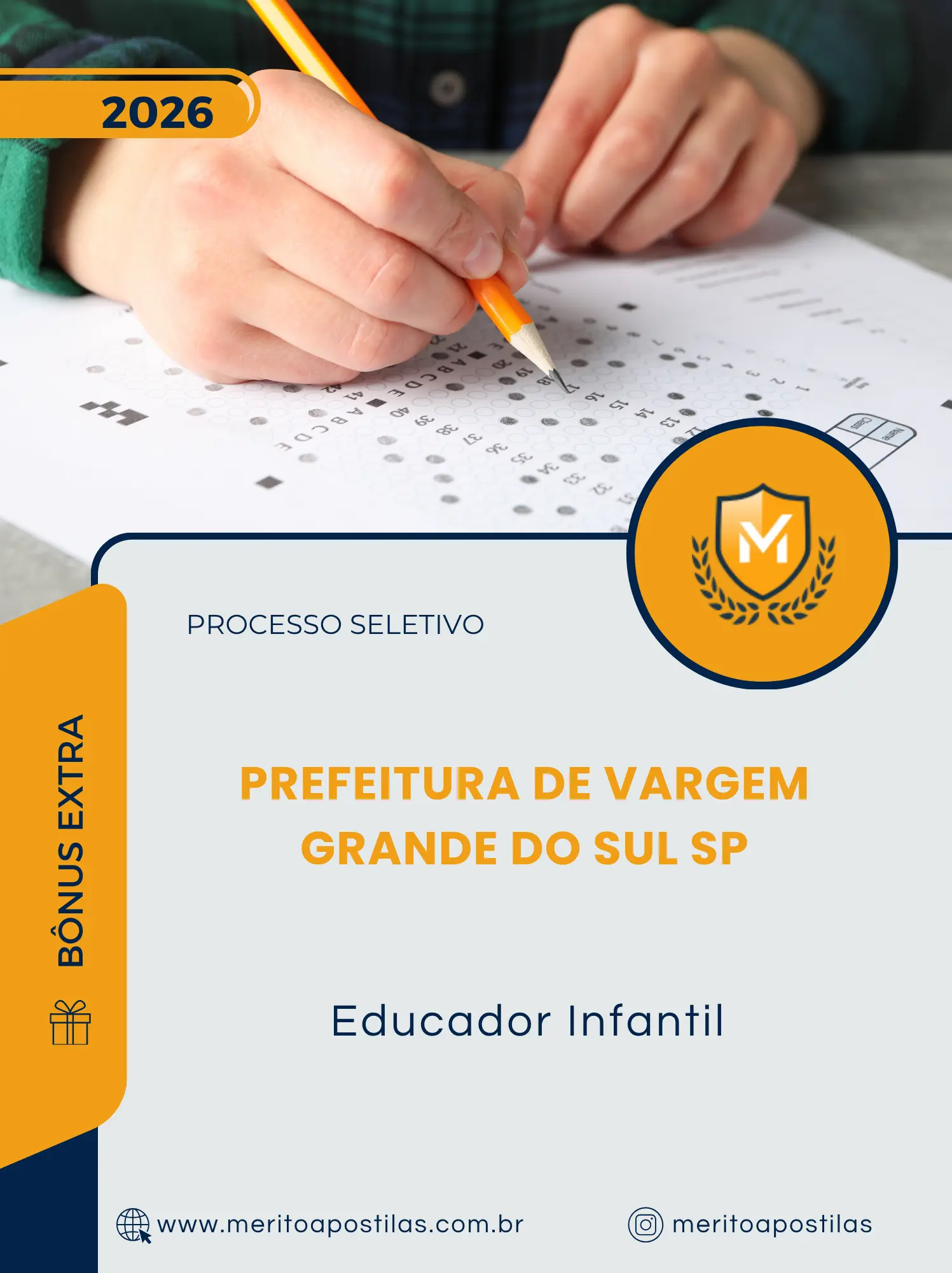 Apostila Educador Infantil Prefeitura de Vargem Grande do Sul SP 2026