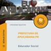 Apostila Educador Social Prefeitura de Apucarana PR 2026