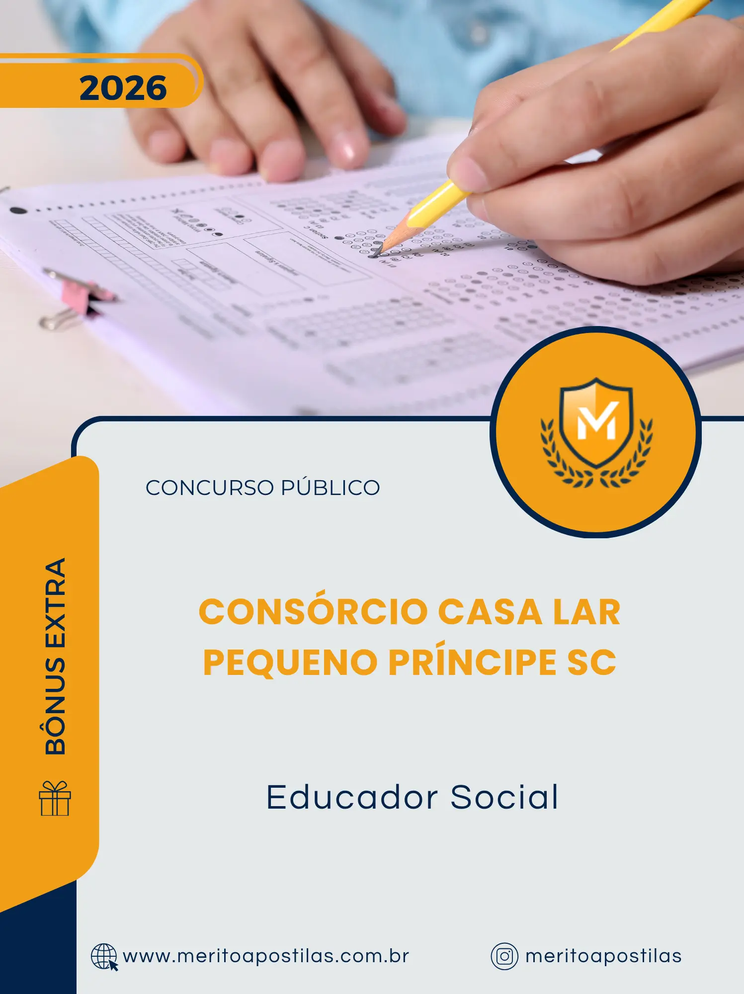 Apostila Educador Social Consórcio Casa Lar Pequeno Príncipe SC 2026
