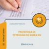 Apostila Eletricista Prefeitura de Petrolina de Goiás GO 2026