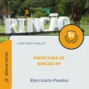 Apostila Eletricista Predial Prefeitura de Rincão SP 2026