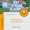 Apostila Enfermeiro Prefeitura de Vidal Ramos SC 2026