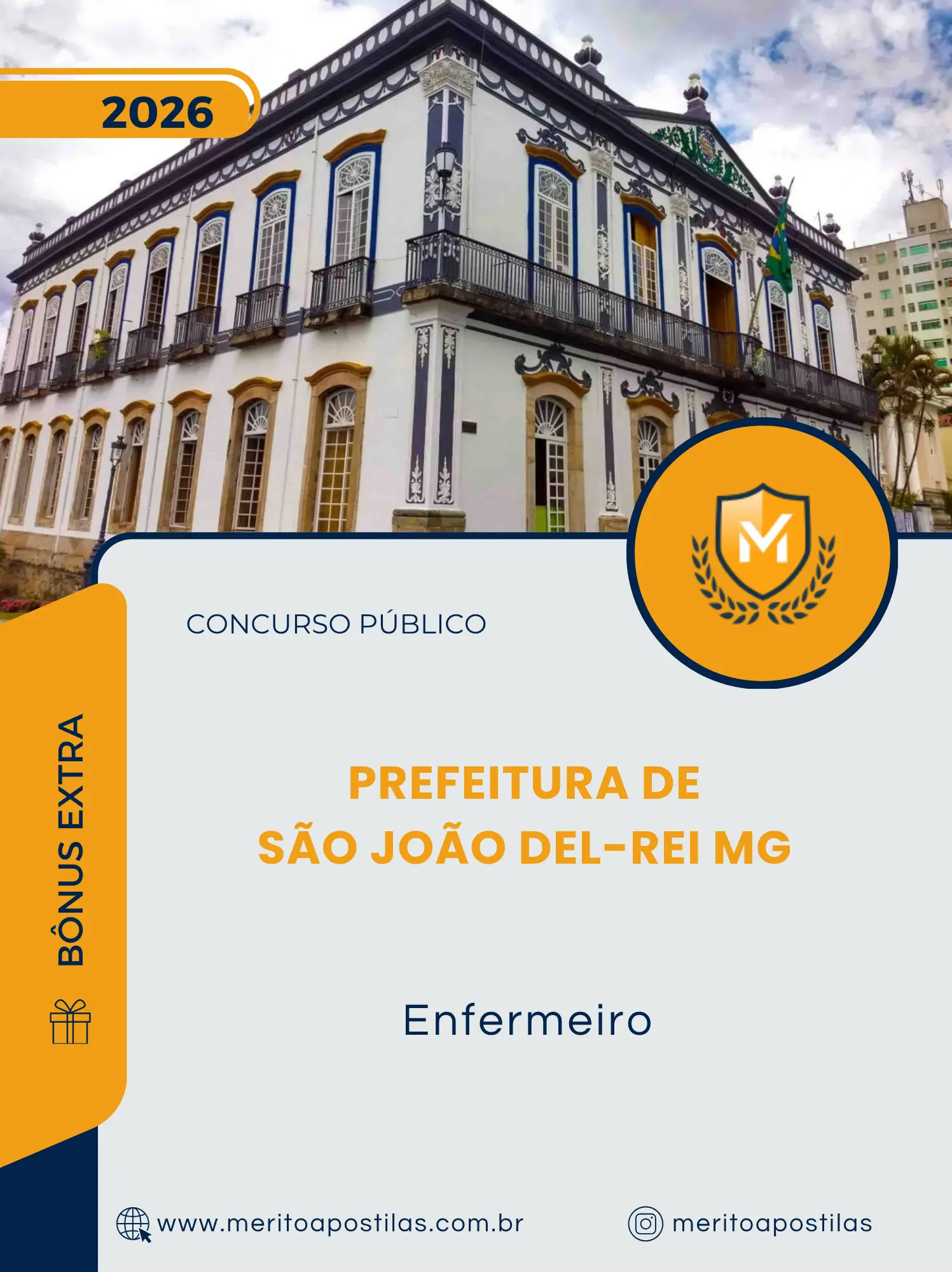 Apostila Enfermeiro Prefeitura de São João del Rei MG 2026