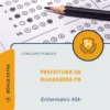 Apostila Enfermeiro 40h Prefeitura de Guarabira PB 2026
