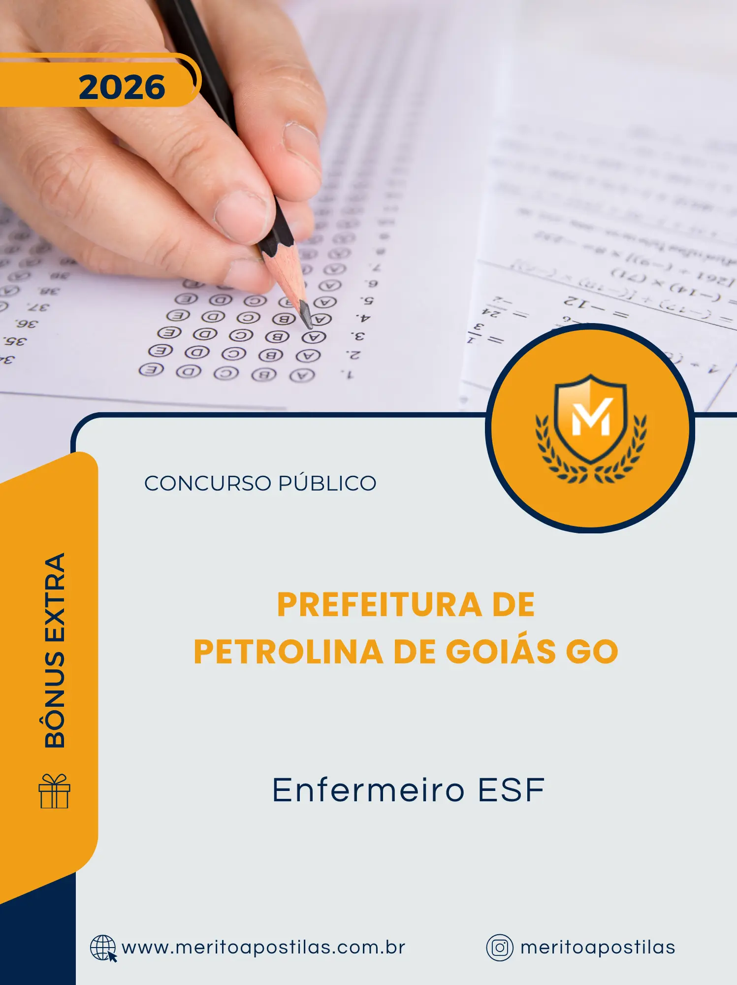Apostila Enfermeiro ESF Prefeitura de Petrolina de Goiás GO 2026