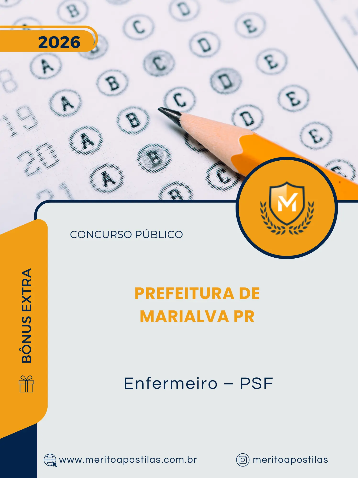 Apostila Enfermeiro PSF Prefeitura de Marialva PR 2026