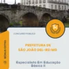 Apostila Especialista Em Educação Básica II Prefeitura de São João del-Rei MG 2026
