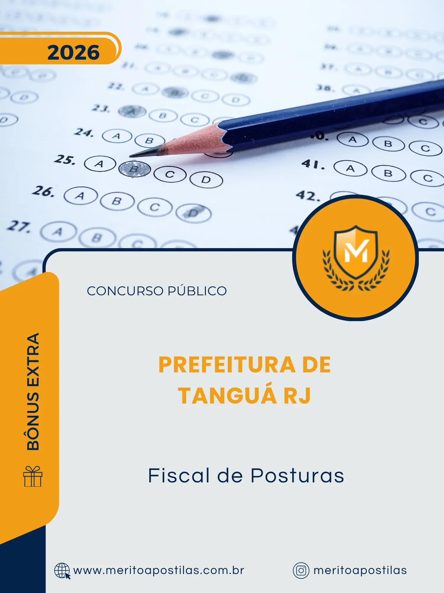Apostila Fiscal de Posturas Prefeitura de Tanguá RJ 2026