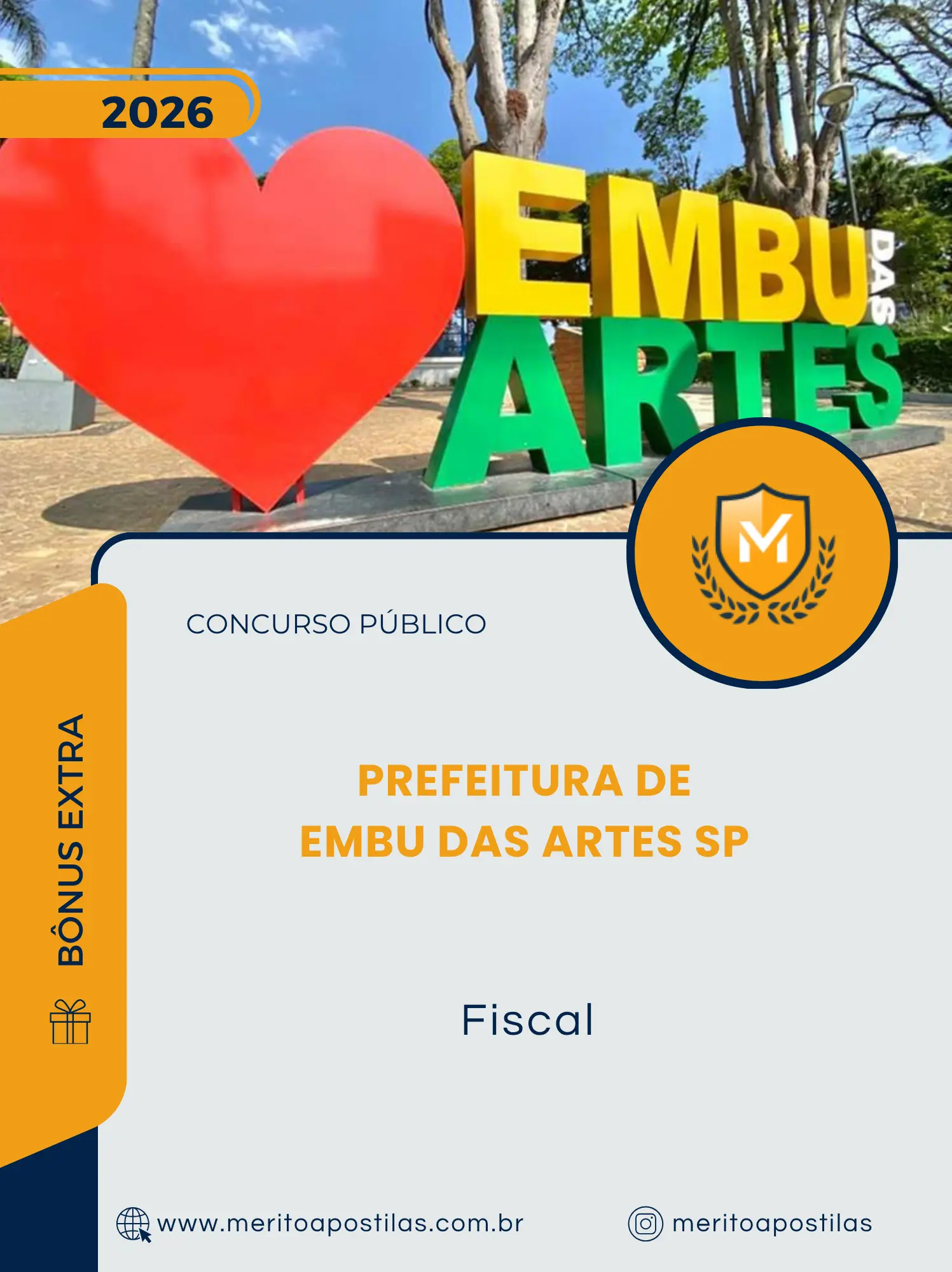 Apostila Fiscal Prefeitura de Embu das Artes SP 2026