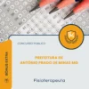 Apostila Fisioterapeuta Prefeitura de Antônio Prado de Minas MG 2026