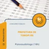 Apostila Fonoaudiólogo 16h Prefeitura de Toropi RS 2026