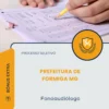 Apostila Fonoaudiólogo Prefeitura de Formiga MG 2026