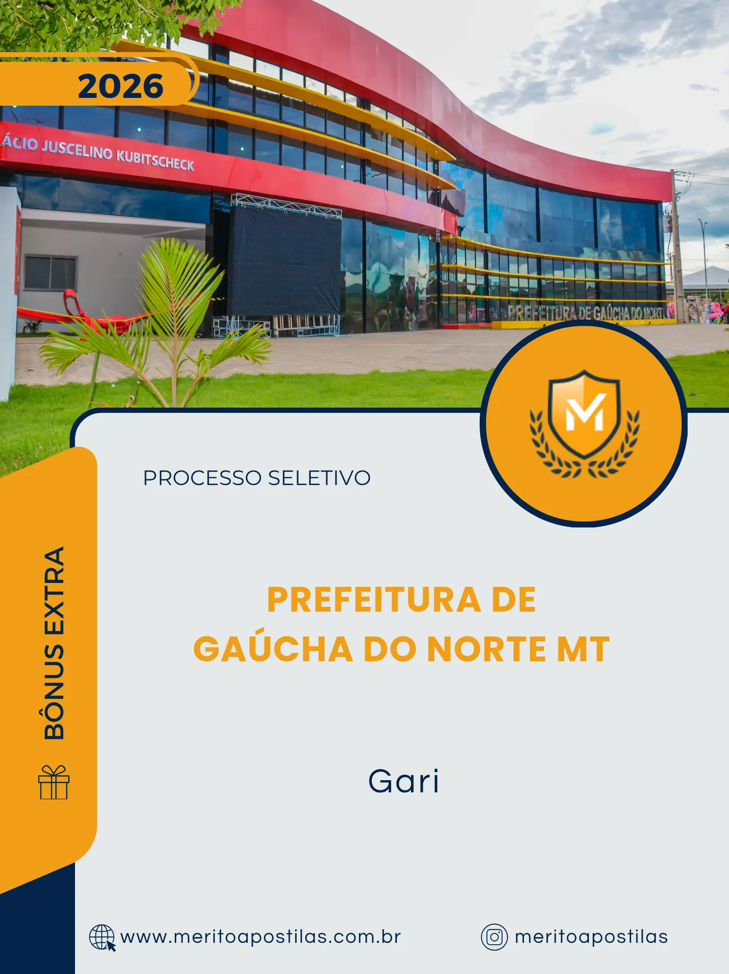 Apostila Gari Prefeitura de Gaúcha do Norte MT 2026