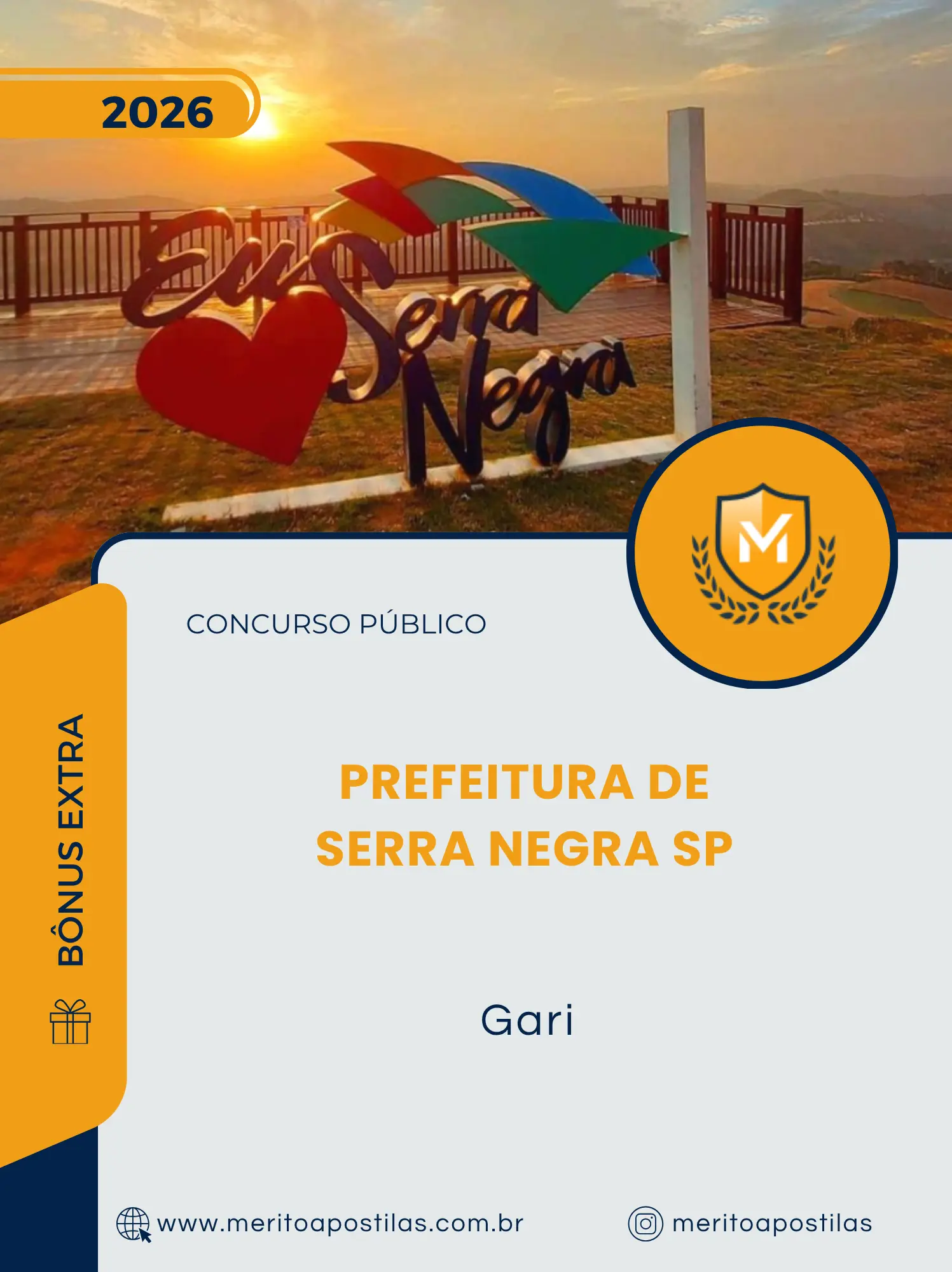 Apostila Gari Prefeitura de Serra Negra SP 2026