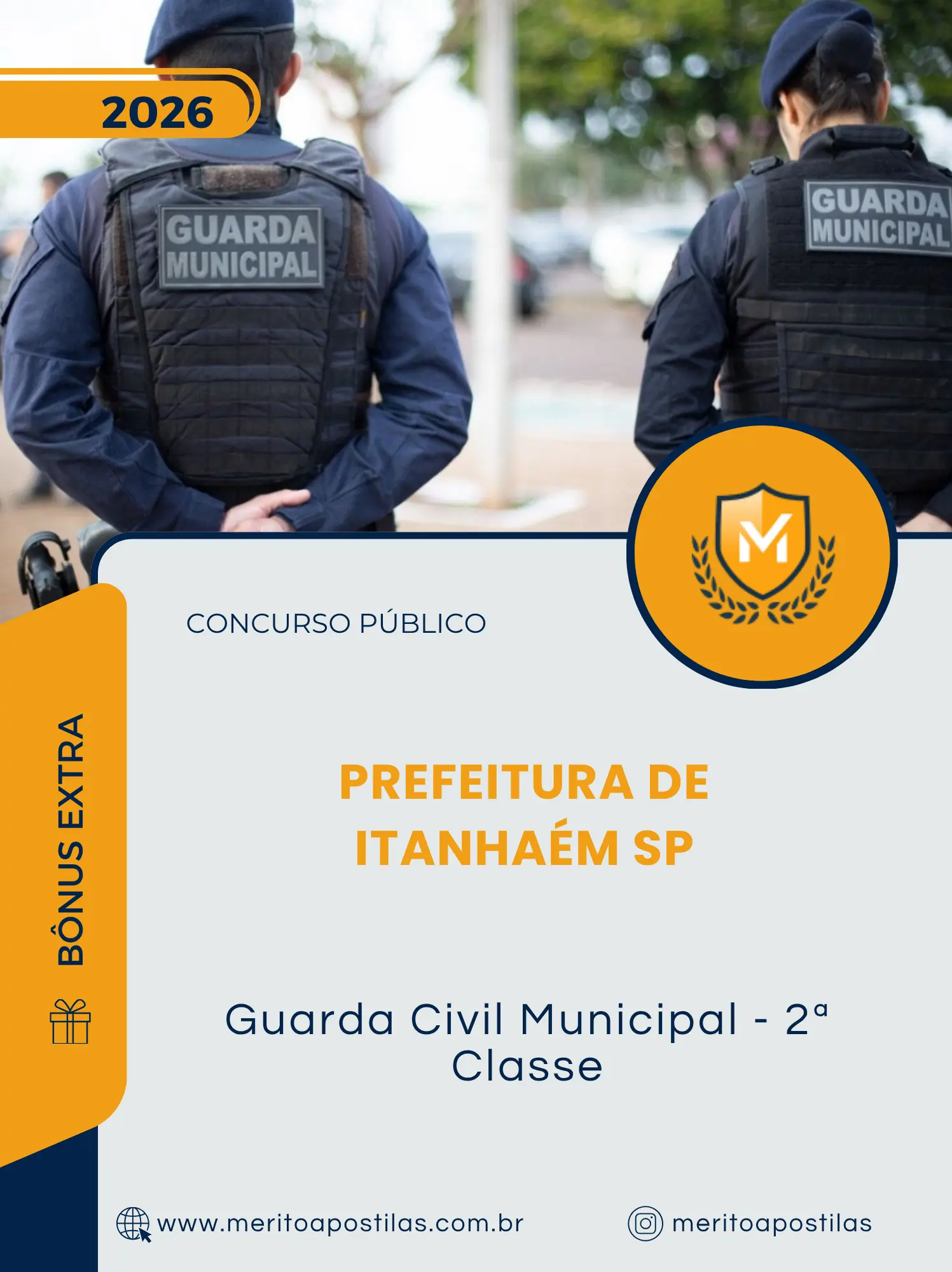 Apostila Guarda Civil Municipal 2ª Classe Prefeitura de Itanhaém SP 2026