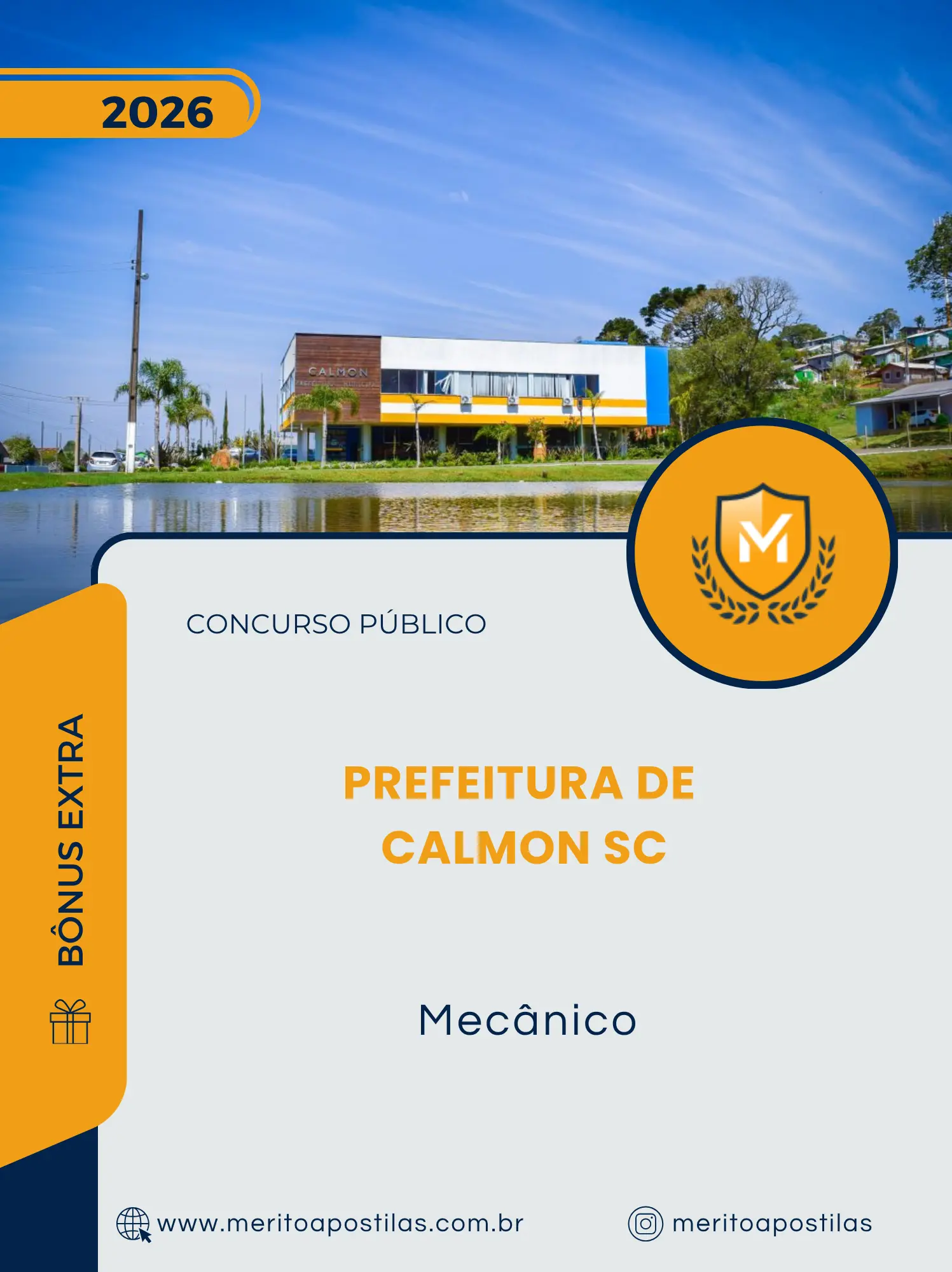 Apostila Mecânico Prefeitura de Calmon SC 2026