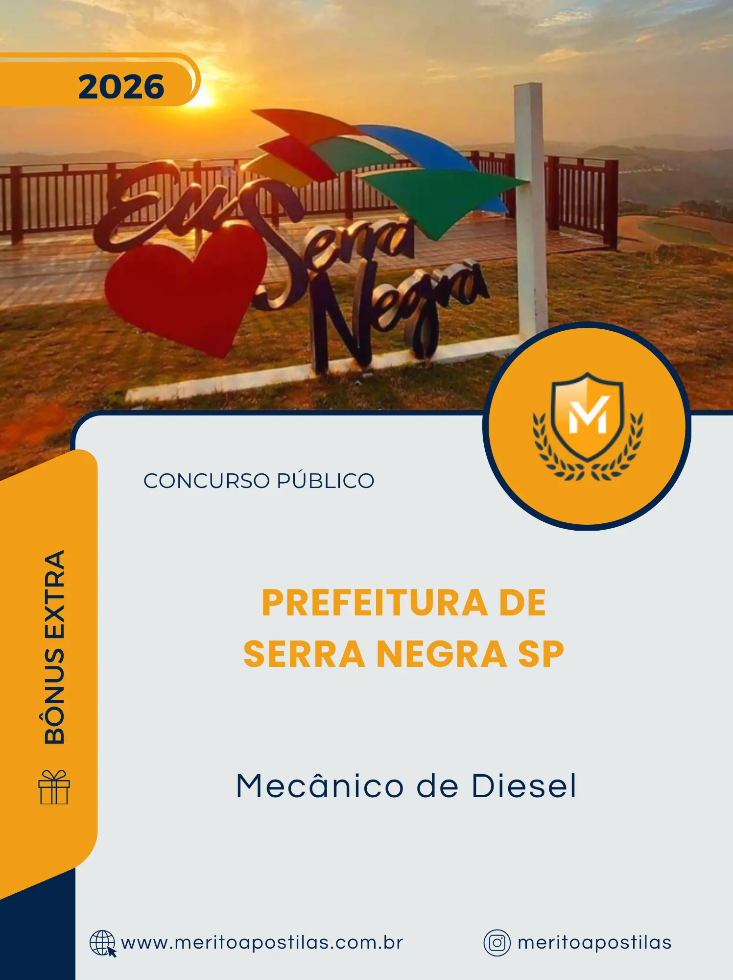 Apostila Mecânico de Diesel Prefeitura de Serra Negra SP 2026